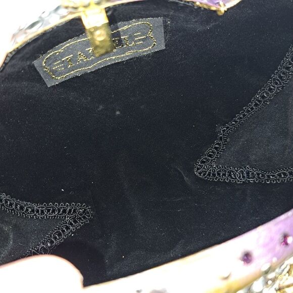 NWT Swarovski Crystal Blingy Clam Shell Bag - Picture 14 of 17